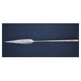 Hand Forged African Zulu Iklwa Leaf Spearhead