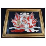 Framed British Navy Sailor