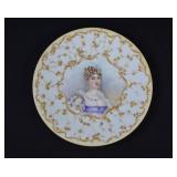 Empress Marie Louise of France Potrait Plate