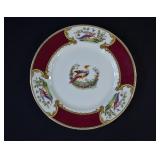 Myott Staffordshire CHELSEA BIRD RED Dinner Plate