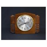 Art Deco Sessions Mechanical Key Wind Mantel Clock