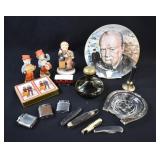 GROUPING- Desk items, Pocket Knives & Lighters