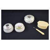 GROUPING- Bavarian Hair Receivers & French Ivory