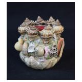 Vintage Grotto Work Sea Shell Memory Jar