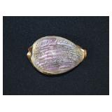 Victorian Grand Tour Carved Cowrie Lord