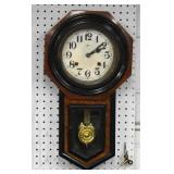 Vintage Japanese Meiji Company Wall Clock