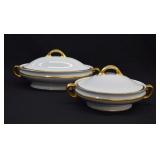 2-1903 TIRSCHENREUTH Porcelain Covered Vegetables