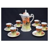 18-pc Japanese TREE IN THE MEADOW Chocolate Set