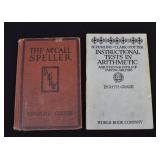 1928 MCCALL SPELLER & TESTS IN ARITHMETIC