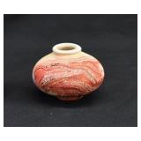 Signed Nemadji Pottery Vase