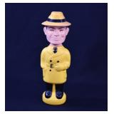 1965 DICK TRACY Soaky Bubble Bath Blow Mold Bottle