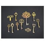 GROUPING- Antique Keys
