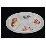 BOSTON WAREHOUSE Ceramic Divided Seafood Platter