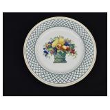 9- Villeroy & Boch BASKET Chop 12 3/4" Plates