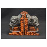 Lodge Style Buffalo Bison Bookends