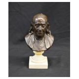 1956 Alva Studios Portrait Bust Benjamin Franklin