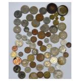 Assorted Collection of Foreign Coin Money
