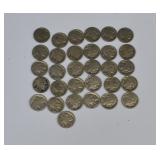 31 United States BUFFALO Nickels (Dates Vary)