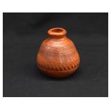 Signed A Henderson Navajo DINE Pottery Vase