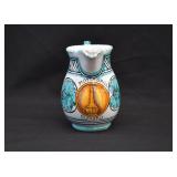 Mottagrill Italian Majolica Wine Jug