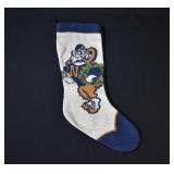 USNA Naval Academy Needlepoint Christmas Stocking