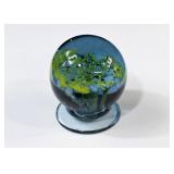 Hand Blown Studio Art Glass Paperweight