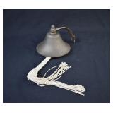 Brass Nautical Ship Bell with Monkey Paw Pull