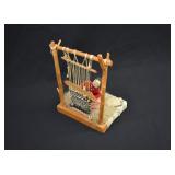 Vintage Navajo Rug Weaver Diorama Doll