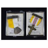 2 Boy Scouts of America Catholic Religious Medals