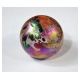 Signed TOM ST CLAIR Stdio Art Glass Paperweight