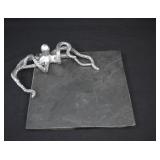 Pewter Octopus & Slate Sushi Charcuterie Board