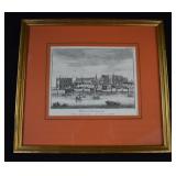 1647 Wenceslaus Hollar Engraving Parte Westminster