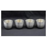 4- Royal Holland Pewter JEFFERSON CUPS