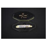 Frost Cutlery Mustang Mojave Bone Pocket Knife
