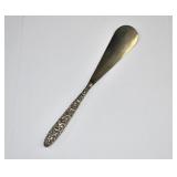 Stieff Rose Sterling Silver Shoe Horn