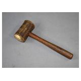 Antique Rawhide Mallet Hammer