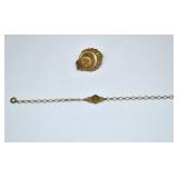2-pc 10kt Gold Filled Jewelry 8.4 grams
