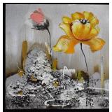 Far East Collection Oil on Canvas Painting NIB