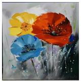 Far East Collection Oil on Canvas Painting NIB