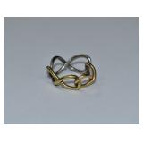 14kt Tri-color Gold Lover