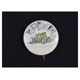 1937 George Vanderbilt Cup Race Celluloid Button