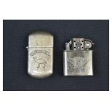 Pair Vintage Camel Advertising Lighters