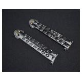 2 Folding Balisong Butterfly Knife Knives