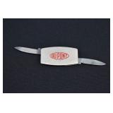 Vintage Zippo Advertising Money Clip Pocket Knife