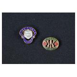 2 British WWII Pins