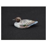Miniature Pintail Drake Carved Duck Decoy