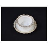 1900 Bawo & Dotter Limoges France Ramekin & Saucer