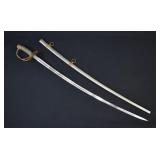 MC Lilley Model 1860 Light Cavalry Officer Saber