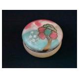 Ducceschi Alabaster Hand Painted Trinket Box