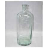 Antique Turn-mold Aqua Glass Carboy Demijohn